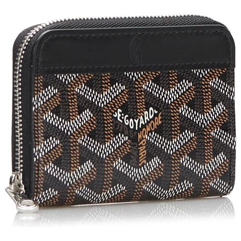 porte monnaie goyard homme